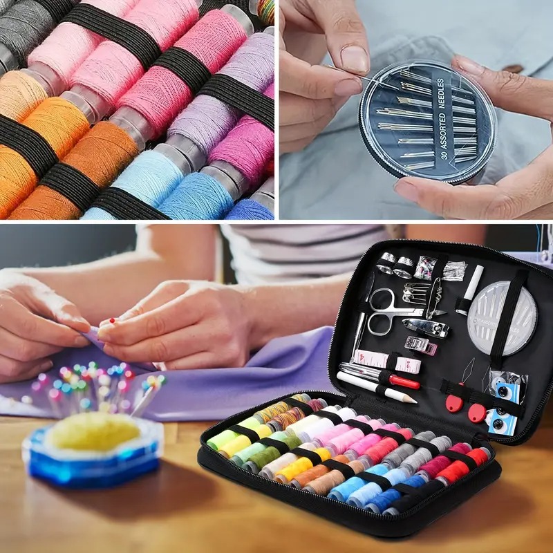 Cotton Embroidery Thread Skeins - Kit de Costura Grande con 24