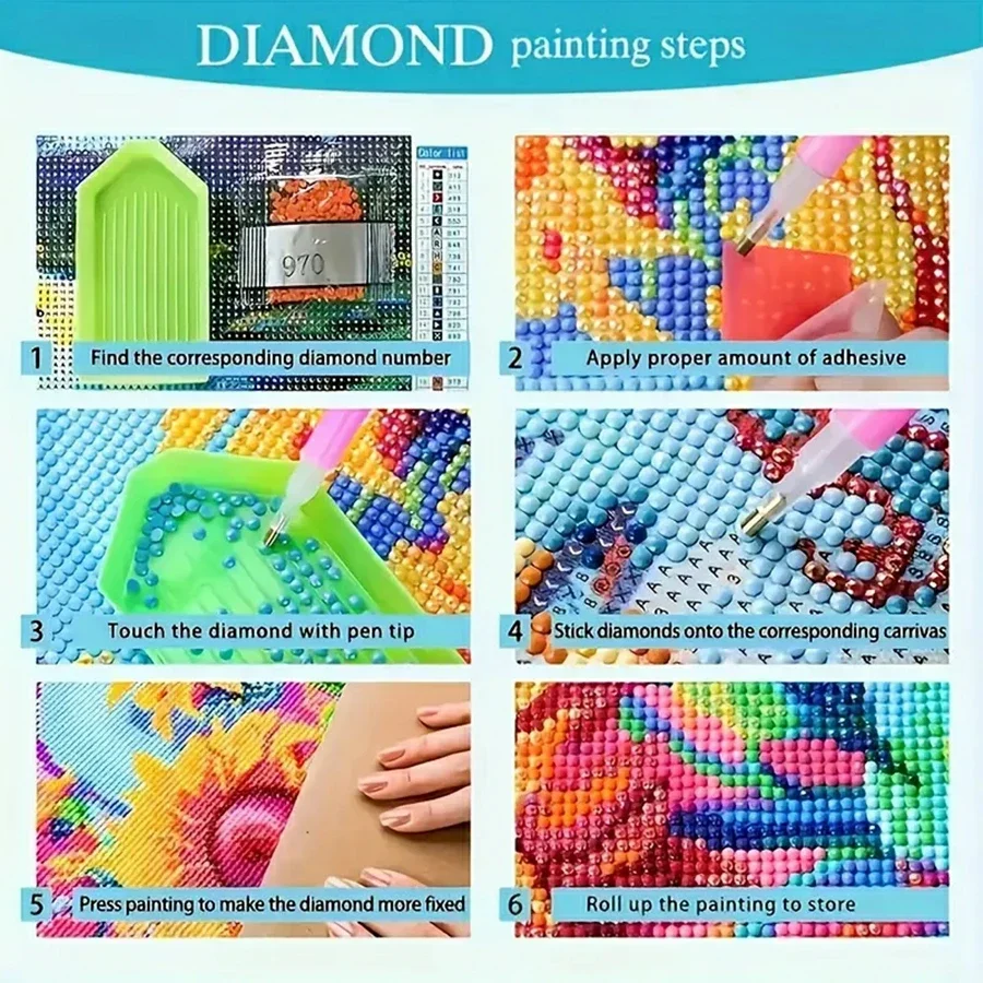 Kits de pintura de diamantes 5 - 5D Diamond Painting Kit Full Drill reseña y precio