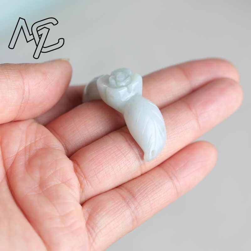 2 piezas de jadeíta blanca nat - Beading reseña y precio