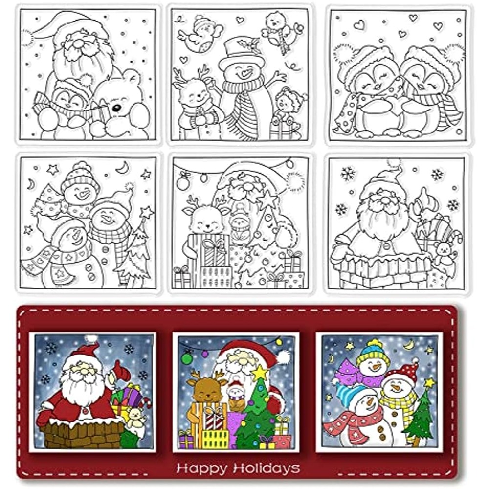 Sellos de silicona transparent - Clear Silicone Stamps For Card Making reseña y precio