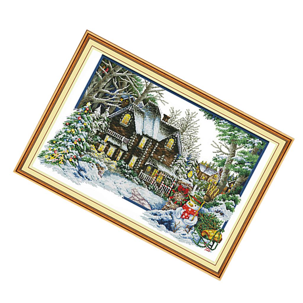 Kit de punto de cruz estampado - Cross Stitch Stamped Kits Beginners reseña y precio