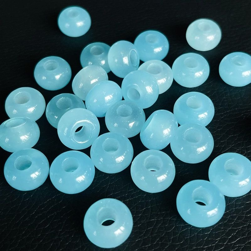 10 piezas de cuentas grandes d - Beading reseña y precio