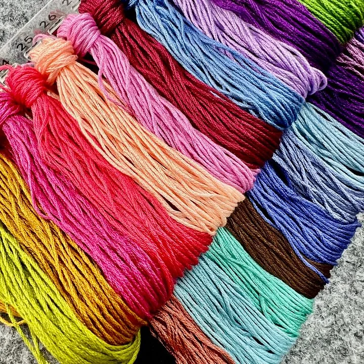 [ZZ8369-Desk under the stars]  - Cotton Embroidery Thread Skeins reseña y precio